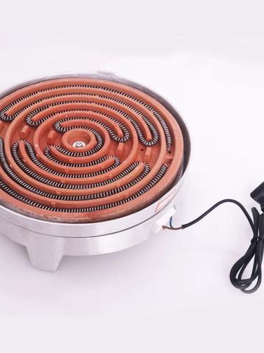 平面鋁殼家用電爐子3000w實驗小電爐取暖電爐盤電加熱絲高溫電爐